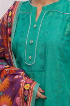 Embroidered Shirt Shalwar Dupatta - 1148