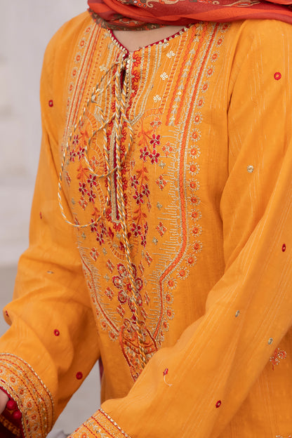 Embroidered Shirt Shalwar Dupatta - 1149