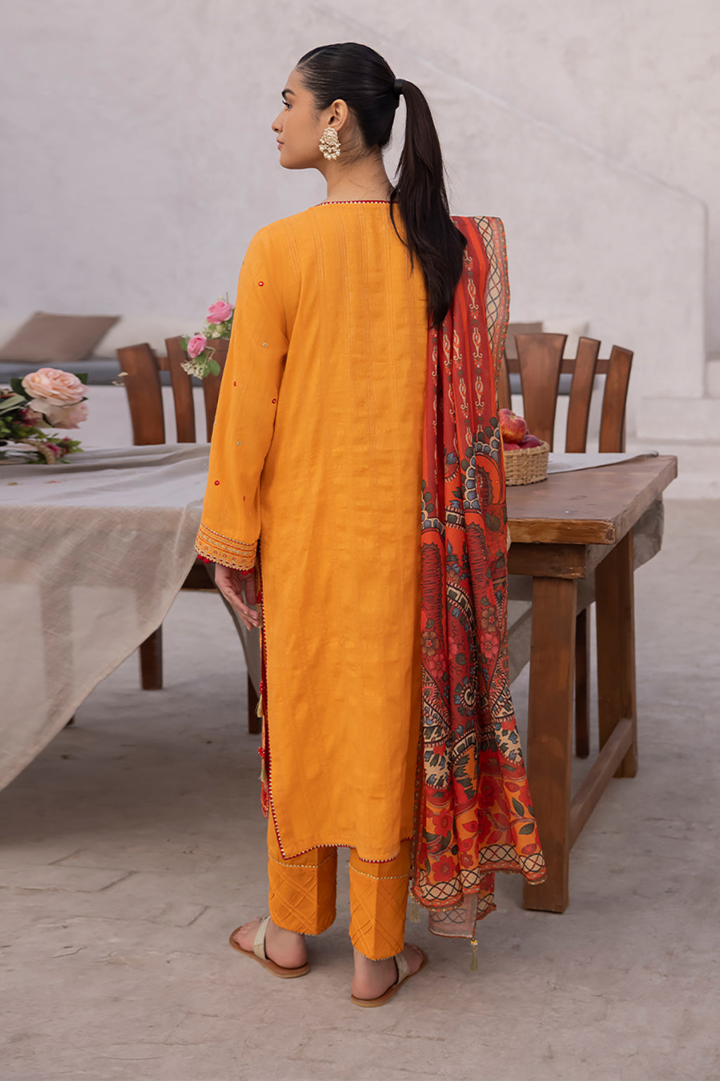 Embroidered Shirt Shalwar Dupatta - 1149