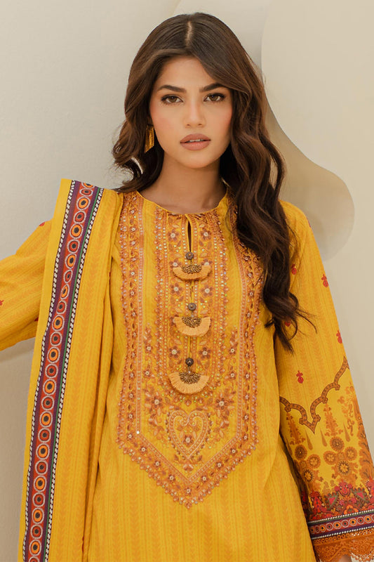 Embroidered Shirt Shalwar Dupatta - 1244