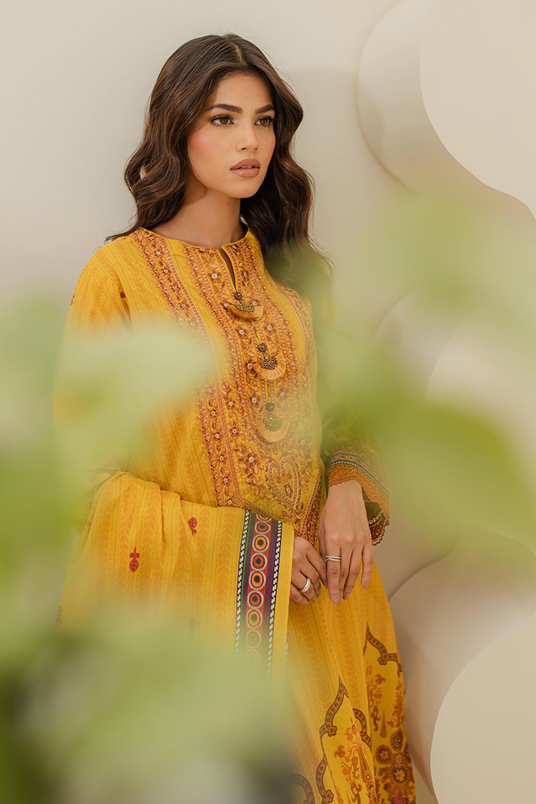 Embroidered Shirt Shalwar Dupatta - 1244