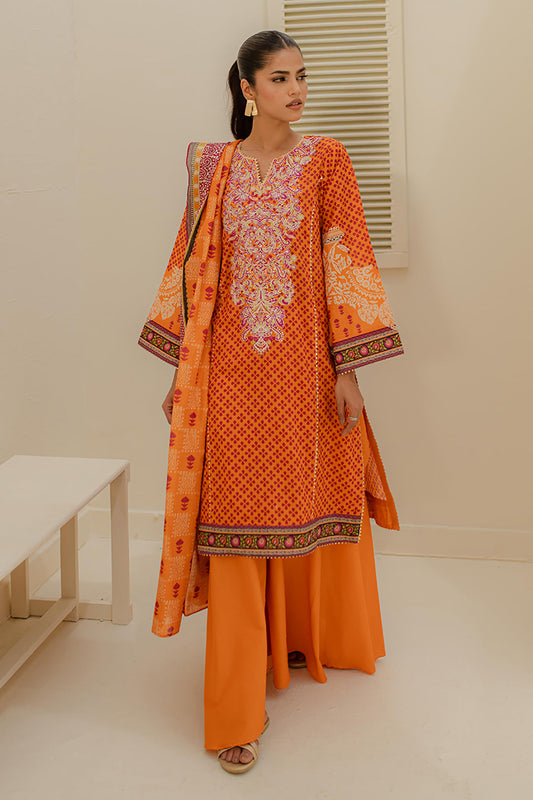 Embroidered Shirt Shalwar Dupatta - 1245