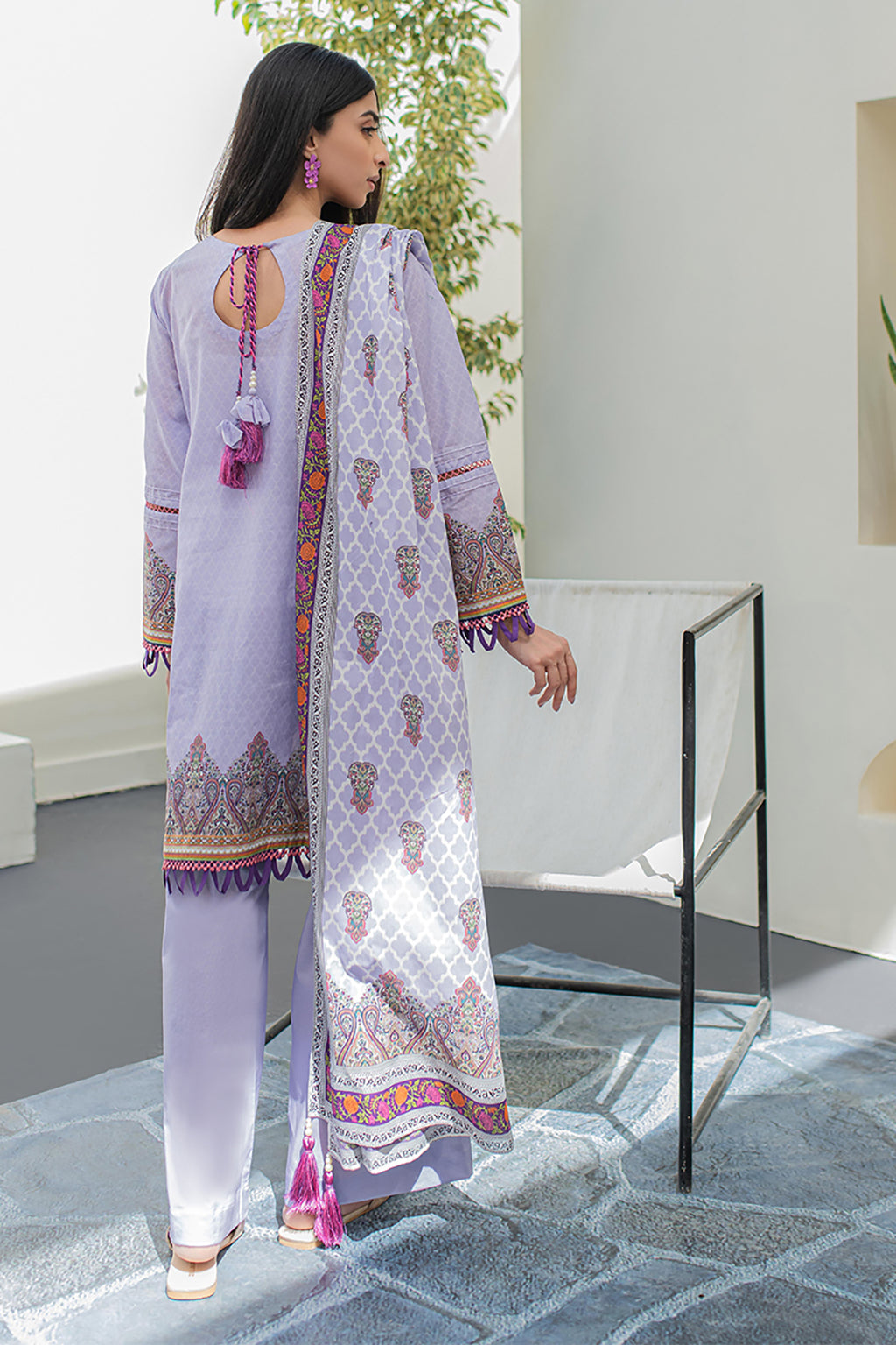 Embroidered Shirt Shalwar Dupatta - 1246