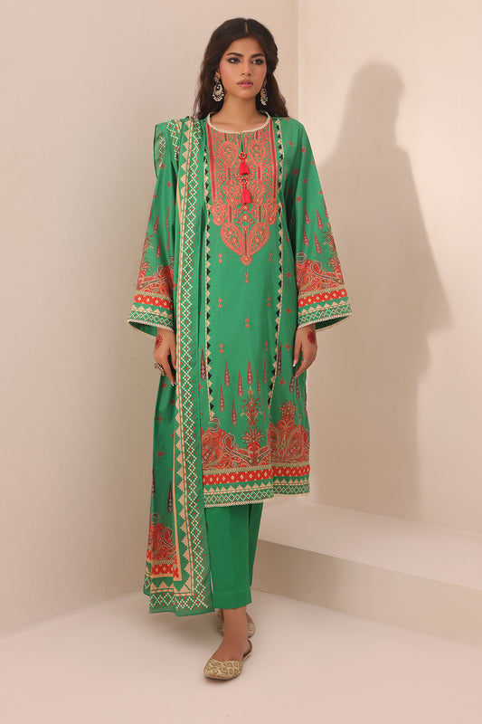 Embroidered Shirt Shalwar Dupatta - 1247