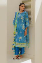 Embroidered Shirt Shalwar Dupatta - 1251
