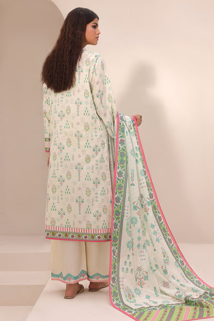 Embroidered Shirt Shalwar Dupatta - 1254