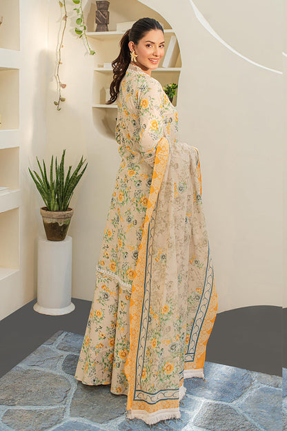 Embroidered Shirt Shalwar Dupatta - 1256