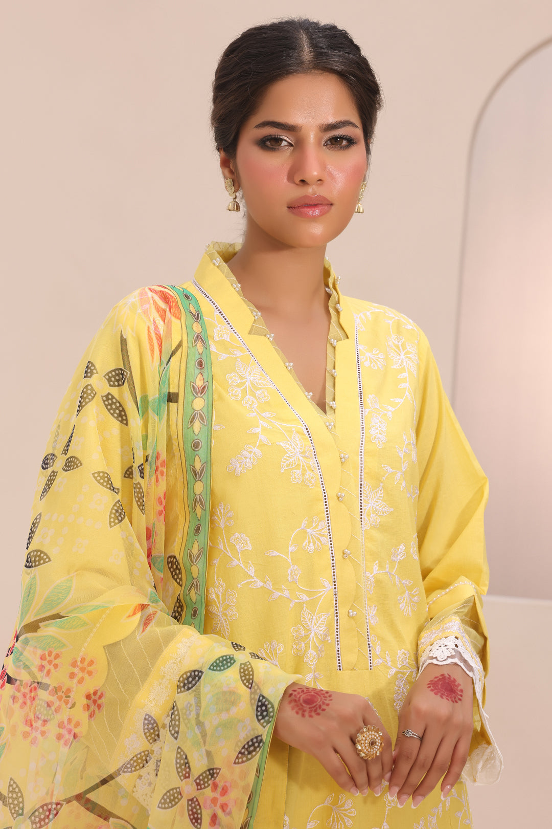 Embroidered Shirt Shalwar Dupatta - 1261