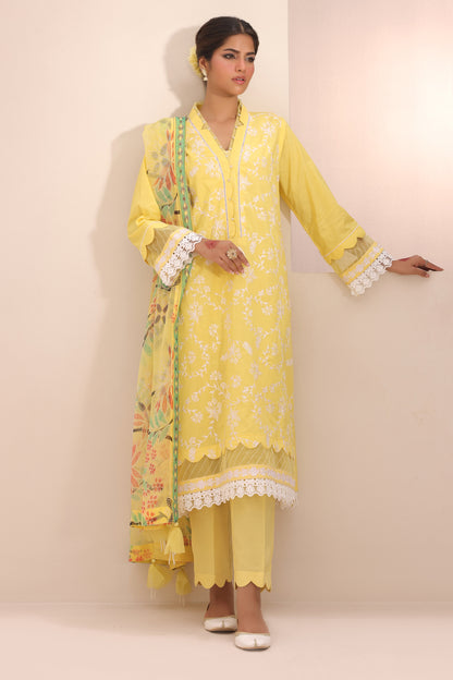 Embroidered Shirt Shalwar Dupatta - 1261