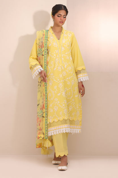 Embroidered Shirt Shalwar Dupatta - 1261