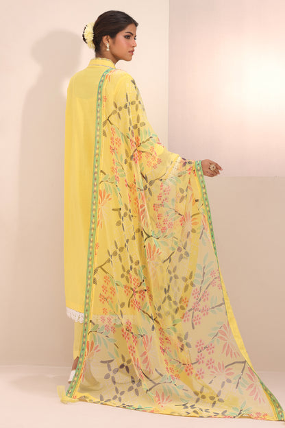 Embroidered Shirt Shalwar Dupatta - 1261