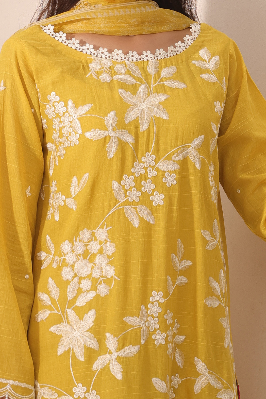 Embroidered Shirt Shalwar Dupatta - 1263