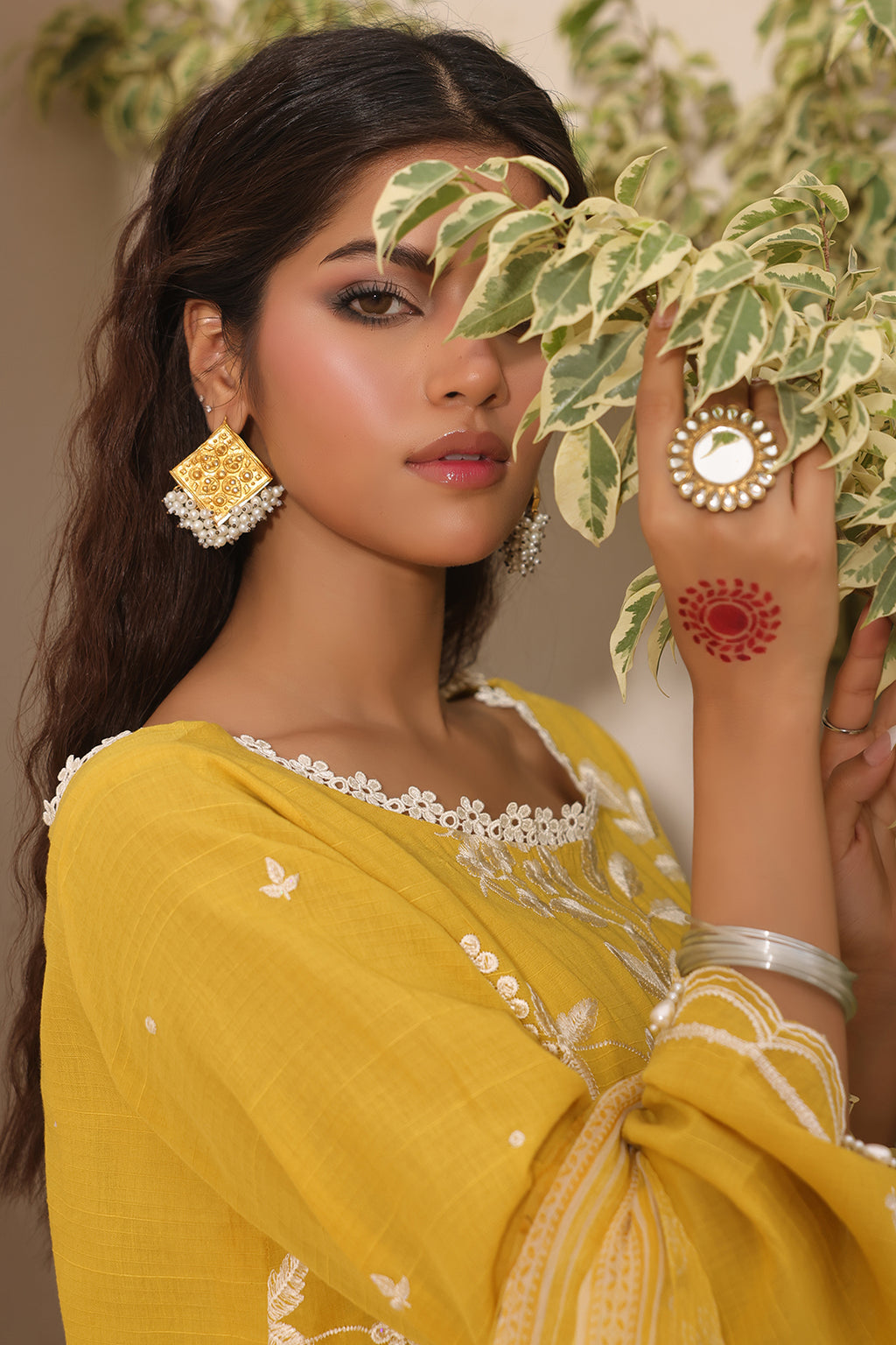 Embroidered Shirt Shalwar Dupatta - 1263
