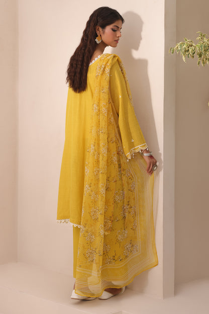 Embroidered Shirt Shalwar Dupatta - 1263