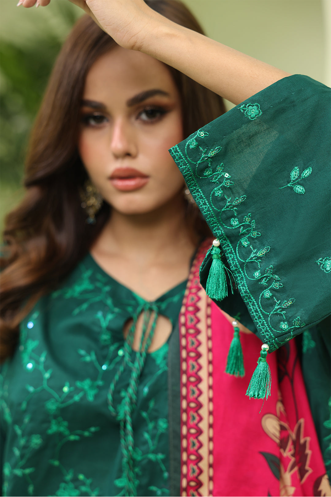 Embroidered Shirt Shalwar Dupatta - 1264