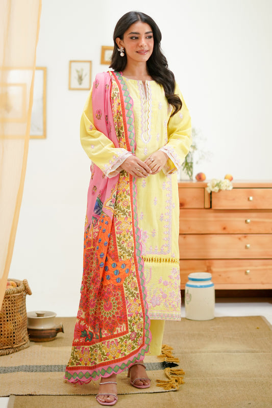 Embroidered Shirt Shalwar Dupatta - 1266