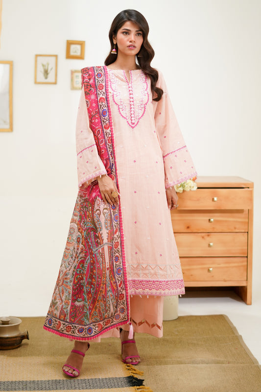 Embroidered Shirt Shalwar Dupatta - 1267