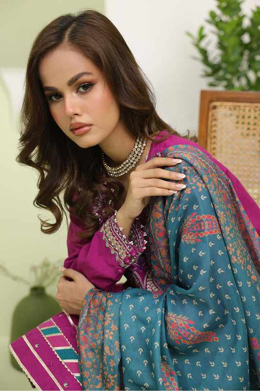 Embroidered Shirt Shalwar Dupatta - 1269