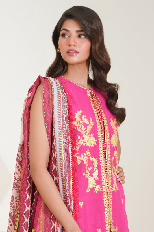 Embroidered Shirt Shalwar Dupatta - 1270