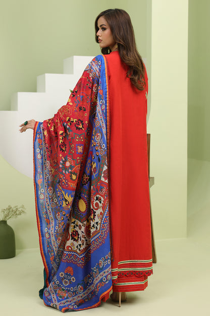 Embroidered Shirt Shalwar Dupatta - 1271