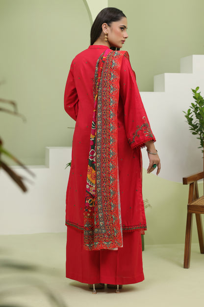 Embroidered Shirt Shalwar Dupatta - 1272