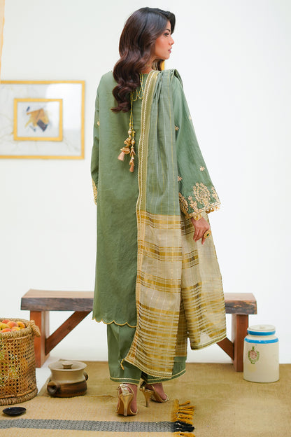 Embroidered Shirt Shalwar Dupatta - 1284