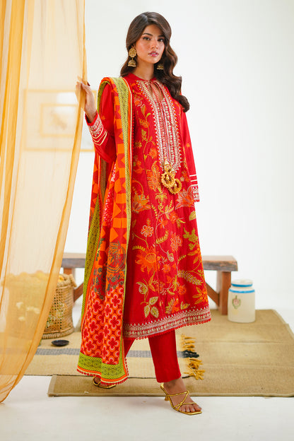 Embroidered Shirt Shalwar Dupatta - 1295