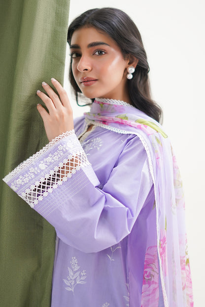 Embroidered Shirt Shalwar Dupatta - 1366