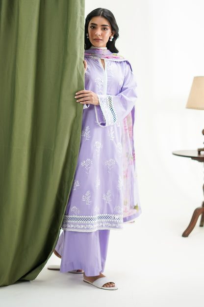 Embroidered Shirt Shalwar Dupatta - 1366