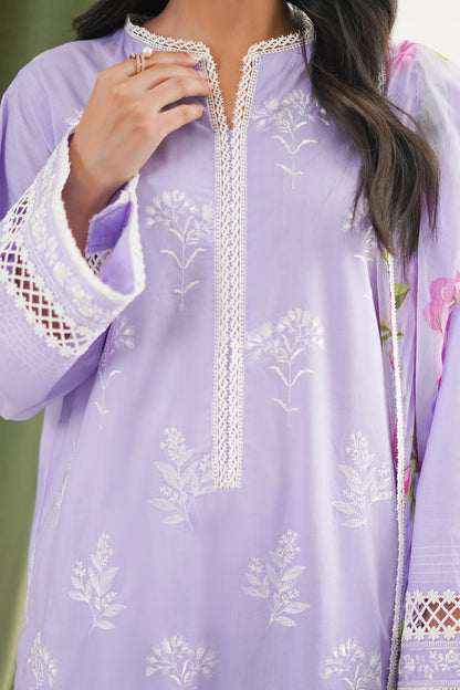 Embroidered Shirt Shalwar Dupatta - 1366