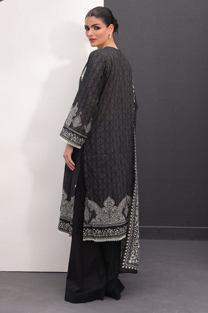 Embroidered Shirt Shalwar Dupatta - 1537