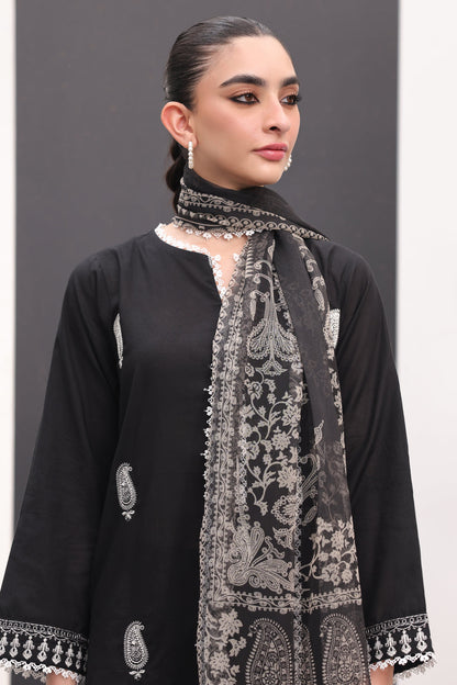 Embroidered Shirt Shalwar Dupatta - 1539