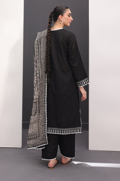 Embroidered Shirt Shalwar Dupatta - 1539