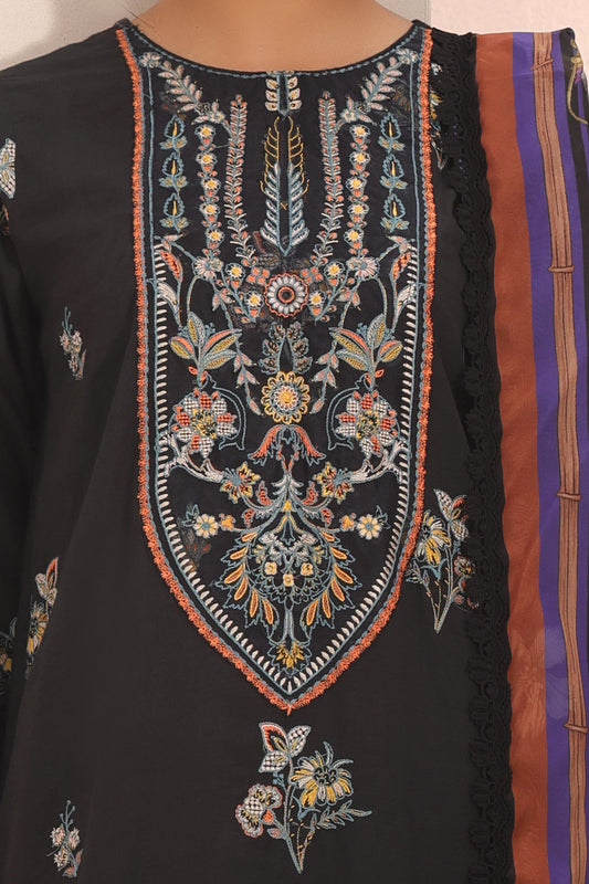 Embroidered Shirt Shalwar Dupatta - 1547
