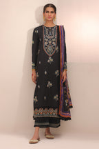 Embroidered Shirt Shalwar Dupatta - 1547
