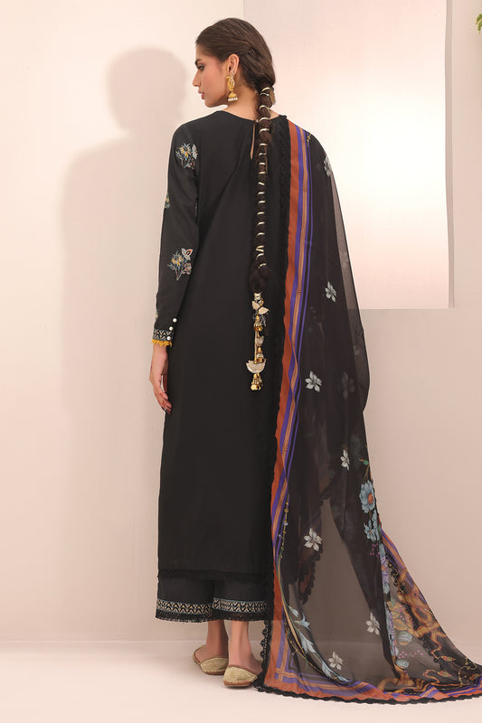 Embroidered Shirt Shalwar Dupatta - 1547