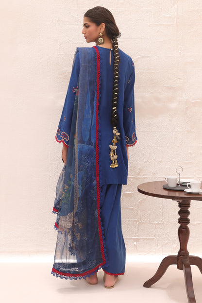 Embroidered Shirt Shalwar Dupatta - 1551