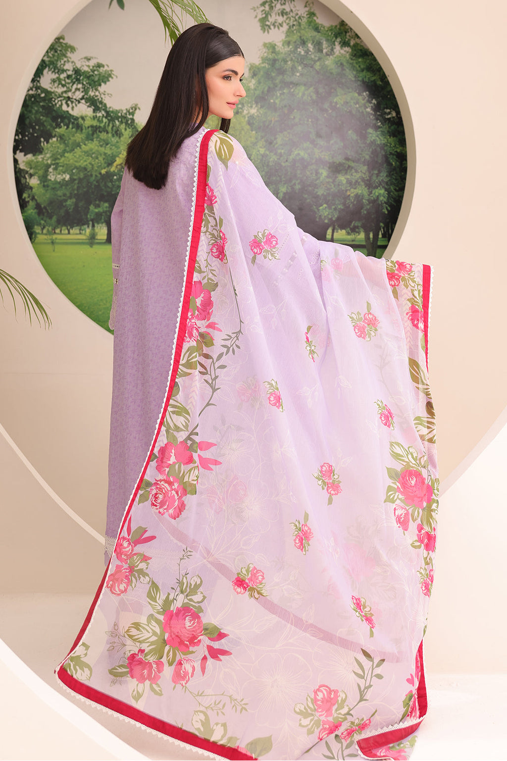 Embroidered Shirt Shalwar Dupatta - 1764