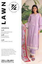 Embroidered Shirt Shalwar Dupatta - 1764