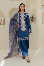 Embroidered Shirt Shalwar Dupatta - 1767