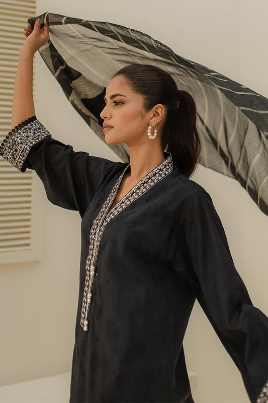 Embroidered Shirt Shalwar Dupatta - 1768