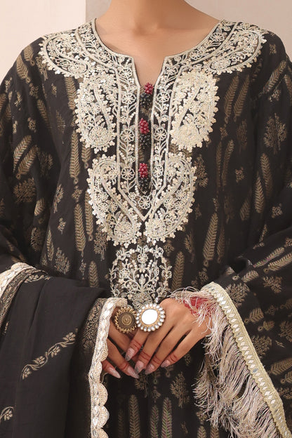 Embroidered Shirt Shalwar Dupatta - 1799