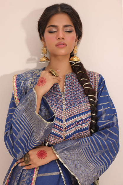 Embroidered Shirt Shalwar Dupatta - 1800