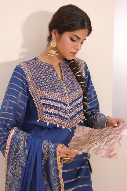 Embroidered Shirt Shalwar Dupatta - 1800