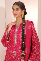 Embroidered Shirt Shalwar Dupatta - 1801