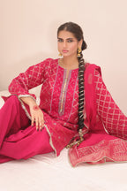 Embroidered Shirt Shalwar Dupatta - 1801