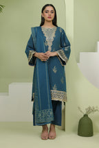 Embroidered Shirt Shalwar Dupatta - 1804