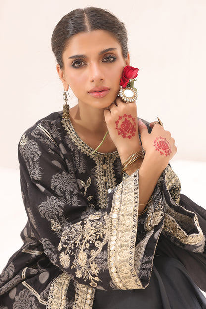 Embroidered Shirt Shalwar Dupatta - 1806