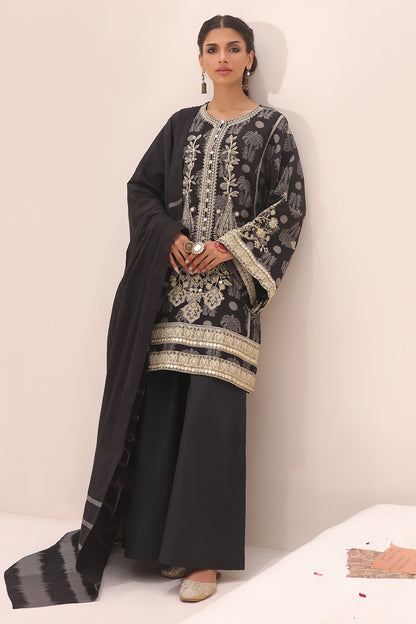 Embroidered Shirt Shalwar Dupatta - 1806