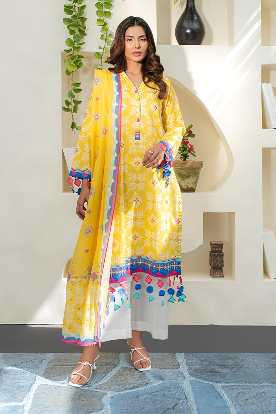 Shirt Dupatta - 1655